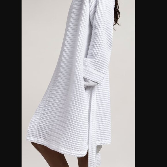 Parachute Waffle Knit Robe in White Size Small $149 - Picture 2 of 7